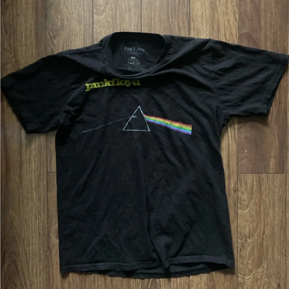 Pink Floyd Cotton Tee with Logo - Picture 2 of 4